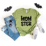 Momster Halloween Short Sleeve Graphic Tee