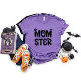 Momster Halloween Short Sleeve Graphic Tee