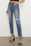 HIGH RISE GIRLFIRNED JEANS