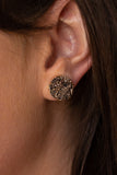 Everyday, Everywhere Druzy Stud, Rose Gold