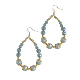 Grey beaded Earrings