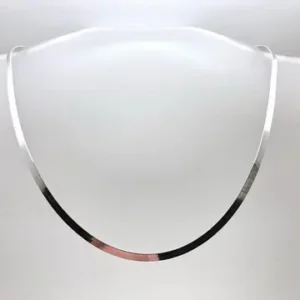 Italian Sterling Silver Herringbone Chain