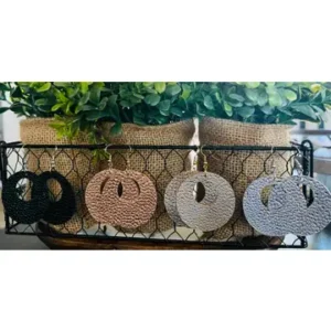 Leather Mod Earrings