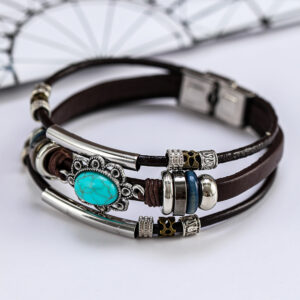 Turquoise Multi-Layered Bracelet