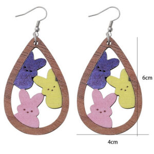 Waterdrop Easter Hook Earrings
