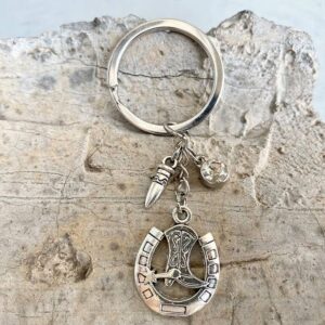 Creative western style key chain pendant